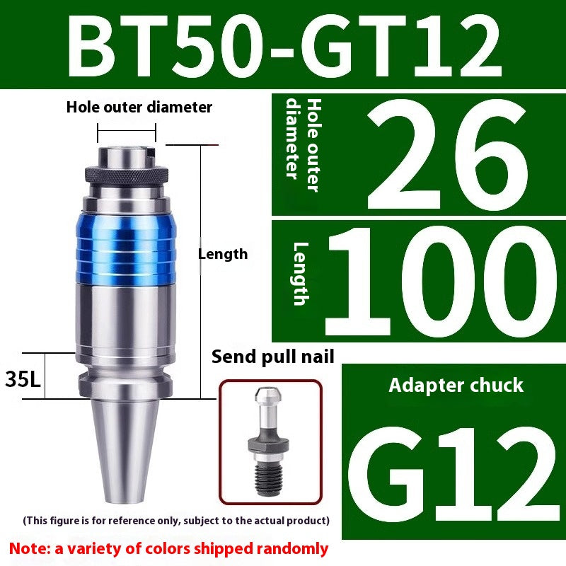 1078-BT40 toolholder CNC machining center CNC tool tapping tapping floating telescopic overload protection G12 collet 24 Shandong Denso Pricision Tools Co.,Ltd.